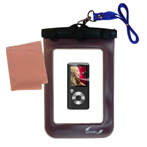 Waterproof Case compatible with the Coby MP600 to use underwater
