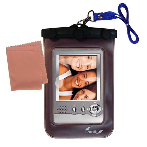 Waterproof Case compatible with the Coby PMP-3520 3521 to use underwater