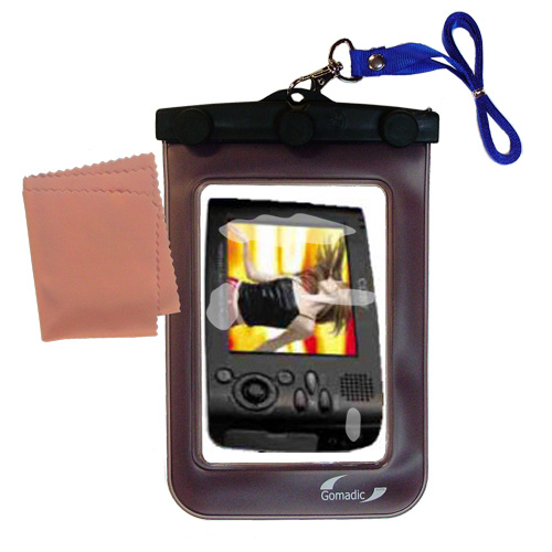 Waterproof Case compatible with the Coby PMP-3521 to use underwater