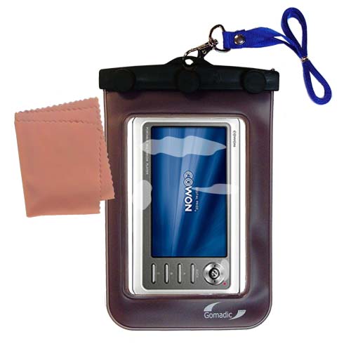 Waterproof Case compatible with the Cowon iAudio A2 Portable Media Player to use underwater