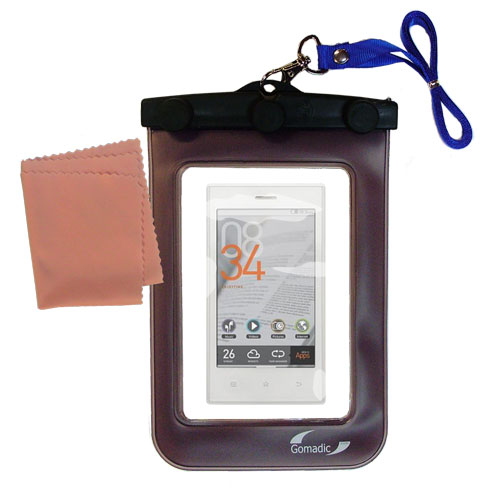 Waterproof Case compatible with the Cowon Z2 Plenue to use underwater