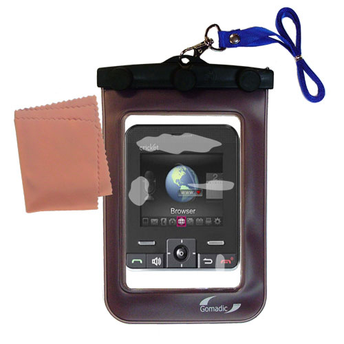 Waterproof Case compatible with the Cricket MSGM8 II to use underwater