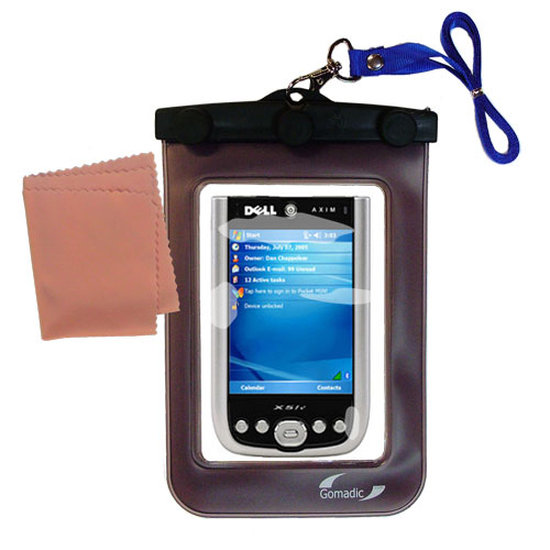 Waterproof Case compatible with the Dell Axim x51v to use underwater