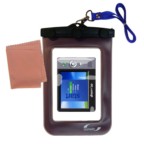 Waterproof Case compatible with the Dream'eo Enza 20G Portable Media Player to use underwater