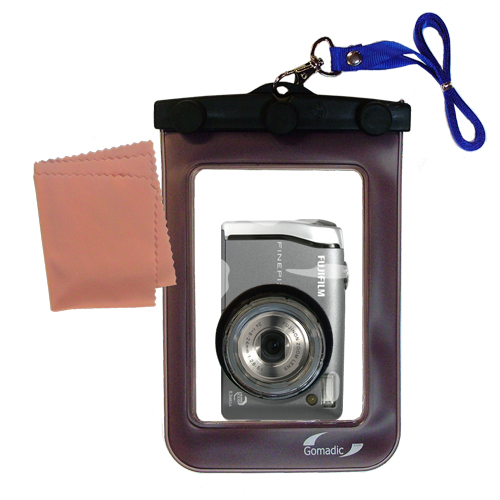 Waterproof Camera Case compatible with the Fujifilm FinePix F455