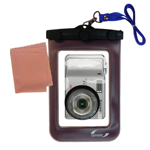 Waterproof Camera Case compatible with the Fujifilm FinePix F470