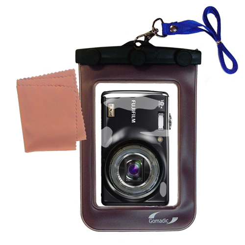 Waterproof Camera Case compatible with the Fujifilm FinePix F72EXR