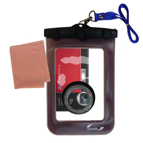 Waterproof Camera Case compatible with the Fujifilm FinePix Z200 FD