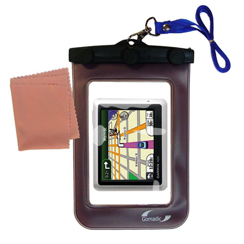 Waterproof Case compatible with the Garmin Nuvi 1200 1210 to use underwater