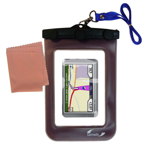 Waterproof Case compatible with the Garmin Nuvi 205 205W 205WT to use underwater
