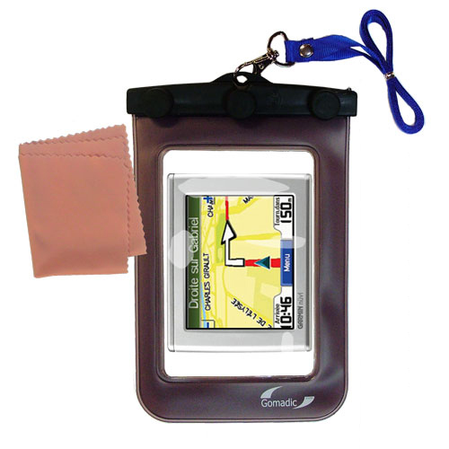 Waterproof Case compatible with the Garmin Nuvi 300 300T to use underwater