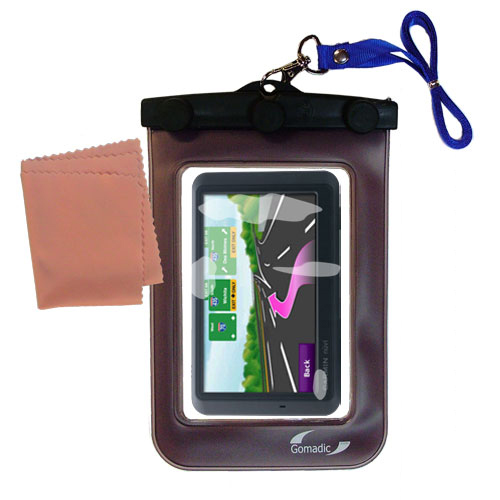 Waterproof Case compatible with the Garmin nuvi 765 to use underwater