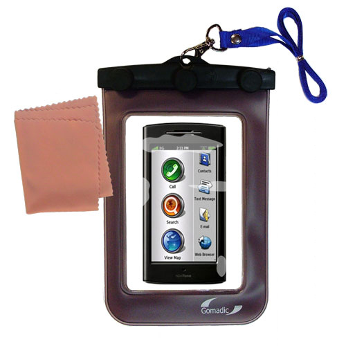 Waterproof Case compatible with the Garmin Nuvifone G60 to use underwater