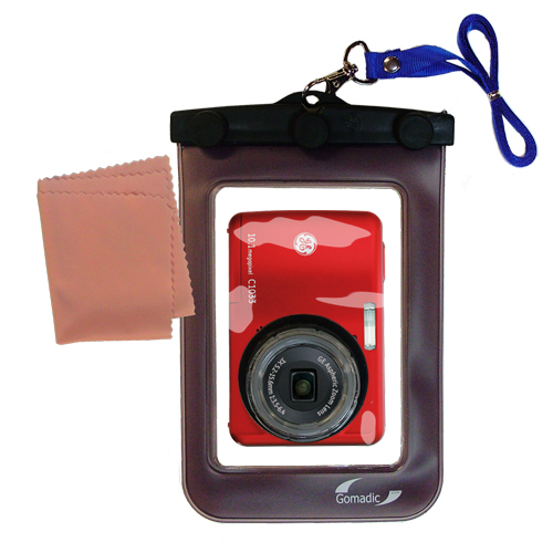 Waterproof Camera Case compatible with the GE C1033