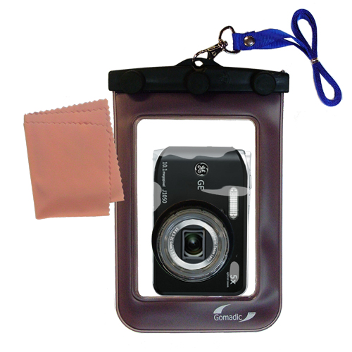 Waterproof Camera Case compatible with the GE J1050