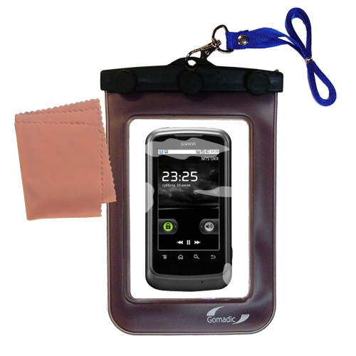 Waterproof Case compatible with the Gigabyte GSMART G1317D to use underwater