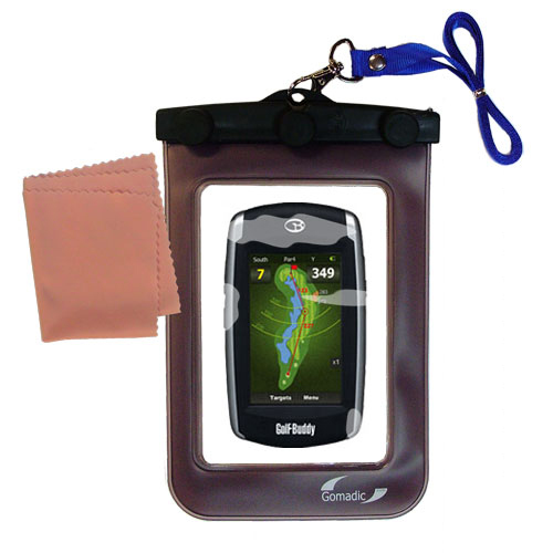 Waterproof Case compatible with the Golf Buddy World Platinum to use underwater