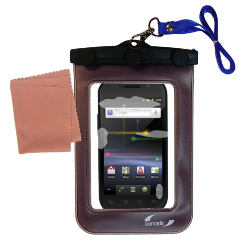 Waterproof Case compatible with the Google Nexus S 4G to use underwater