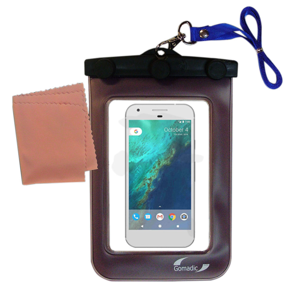 Waterproof Case compatible with the Google Pixel to use underwater