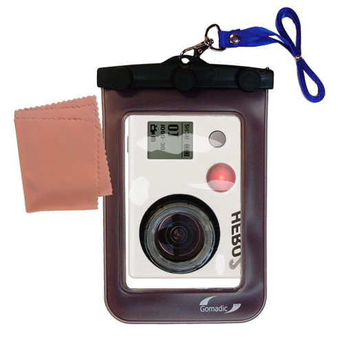 Waterproof Camera Case compatible with the GoPro Hero 2