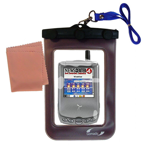 Waterproof Case compatible with the Handspring Treo 270 to use underwater
