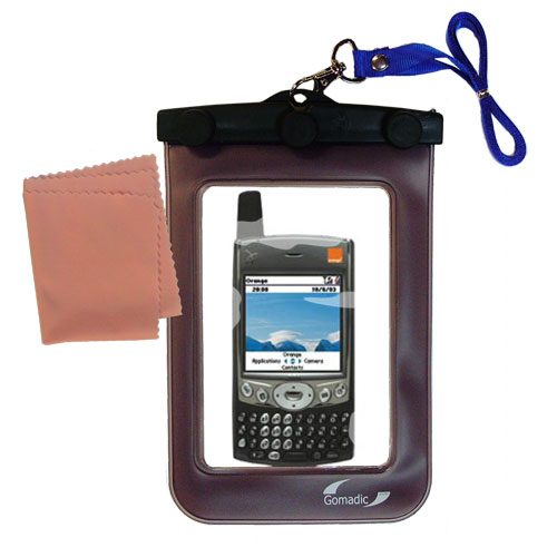 Waterproof Case compatible with the Handspring Treo 600 to use underwater