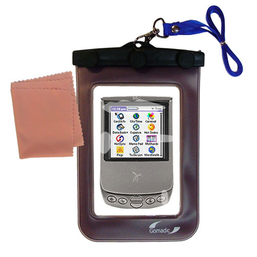 Waterproof Case compatible with the Handspring Treo 90 to use underwater