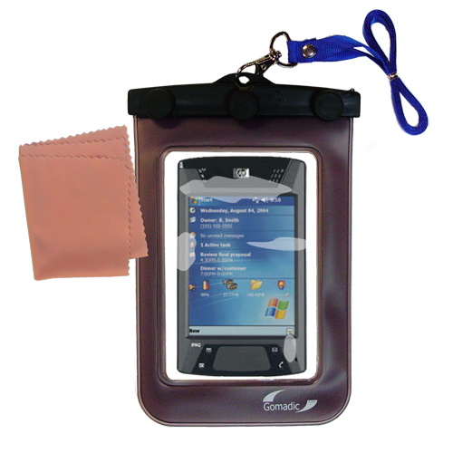 Waterproof Case compatible with the HP iPAQ hx4710 / hx 4710 to use underwater