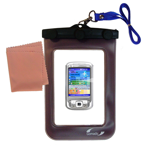 Waterproof Case compatible with the HP iPAQ rw6800 Series to use underwater
