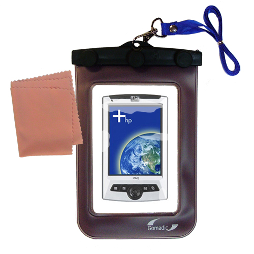 Waterproof Case compatible with the HP iPAQ rz1700 rz1710 Series to use underwater