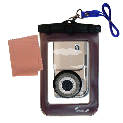Waterproof Camera Case compatible with the HP PhotoSmart M23