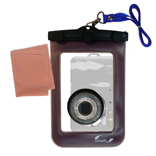 Waterproof Camera Case compatible with the HP PhotoSmart R742
