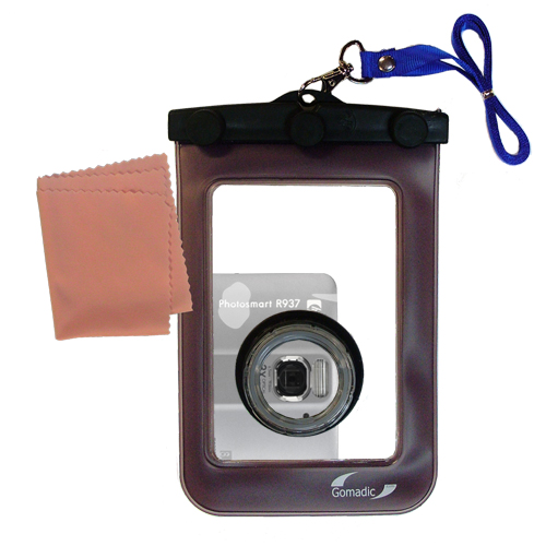 Waterproof Camera Case compatible with the HP PhotoSmart R937