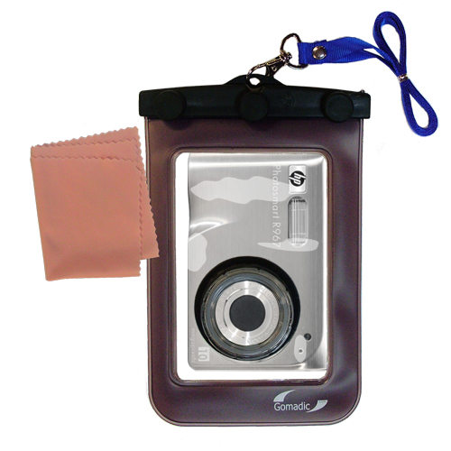 Waterproof Camera Case compatible with the HP PhotoSmart R967