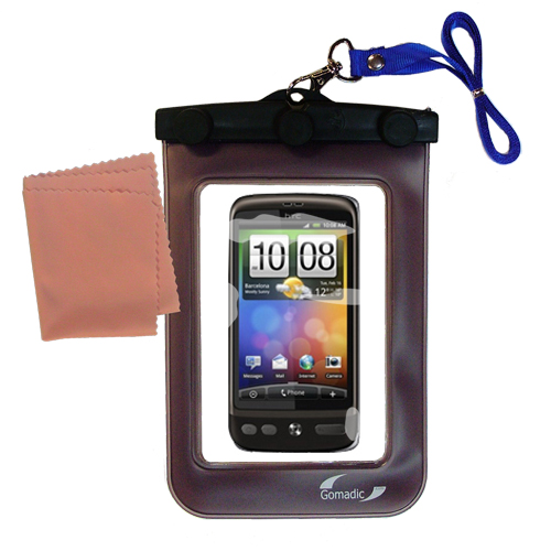 Waterproof Case compatible with the HTC Desire to use underwater