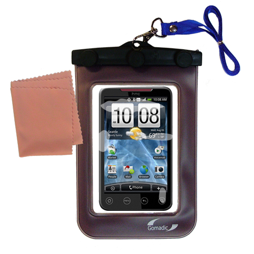 Waterproof Case compatible with the HTC EVO 4G to use underwater