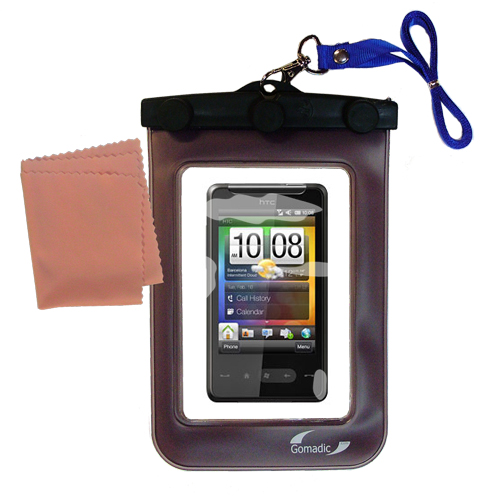 Waterproof Case compatible with the HTC HD Mini to use underwater