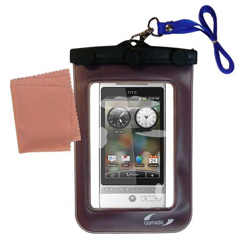 Waterproof Case compatible with the HTC Hero S to use underwater