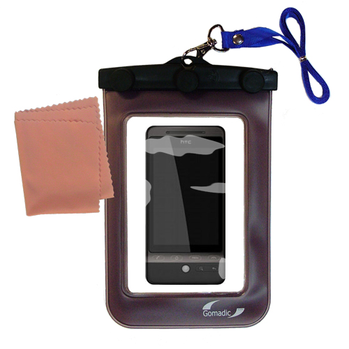 Waterproof Case compatible with the HTC Hero2 to use underwater