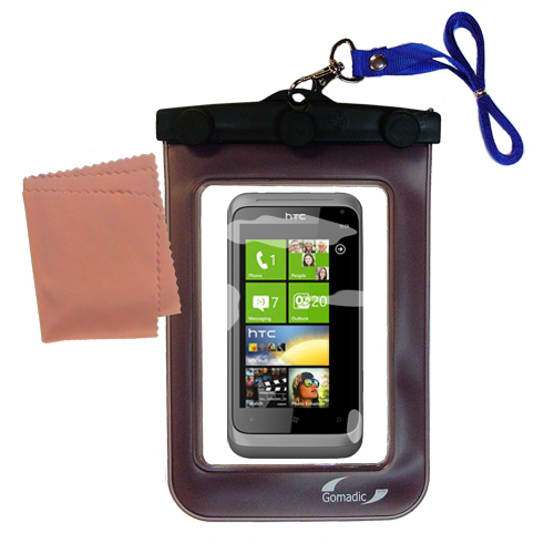 Waterproof Case compatible with the HTC Omega to use underwater