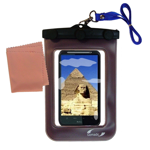 Waterproof Case compatible with the HTC Pyramid to use underwater