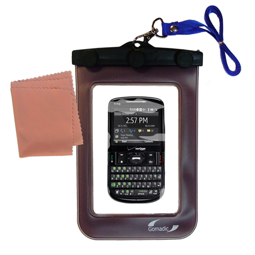 Waterproof Case compatible with the HTC Snap S510 to use underwater