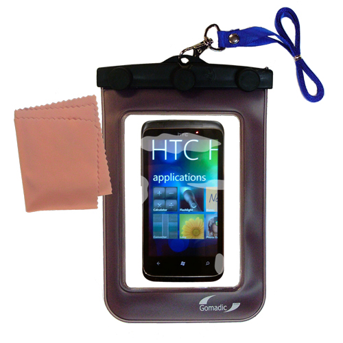 Waterproof Case compatible with the HTC Spark to use underwater