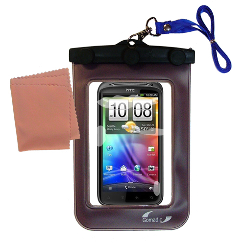 Waterproof Case compatible with the HTC Vigor to use underwater