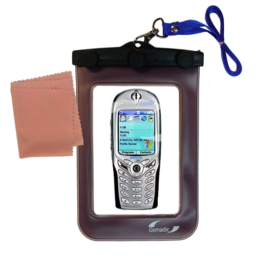 Waterproof Case compatible with the HTC Voyager Smartphone to use underwater