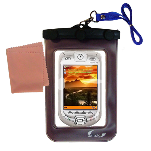 Waterproof Case compatible with the i-Mate PDA2k to use underwater
