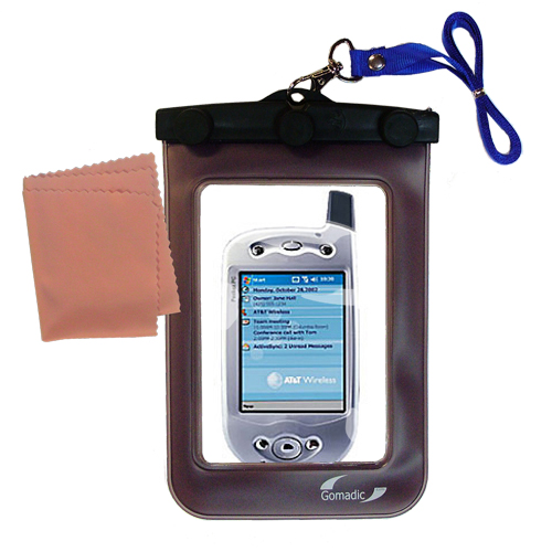 Waterproof Case compatible with the i-Mate Pocket PC Phone Edition to use underwater