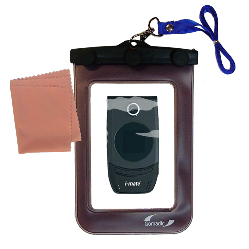 Waterproof Case compatible with the i-Mate SmartFlip to use underwater