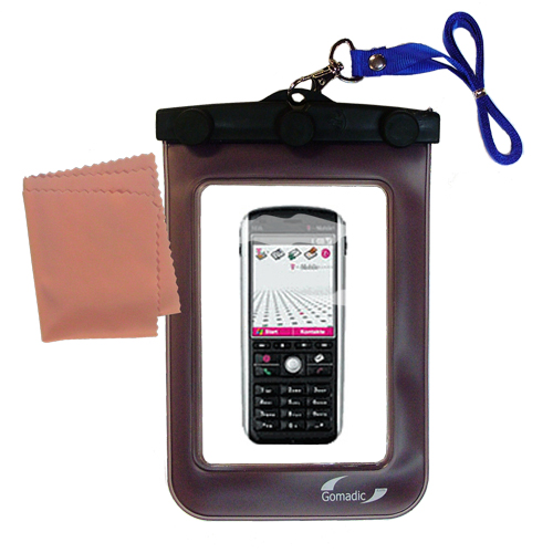 Waterproof Case compatible with the i-Mate SP3i Smartphone to use underwater