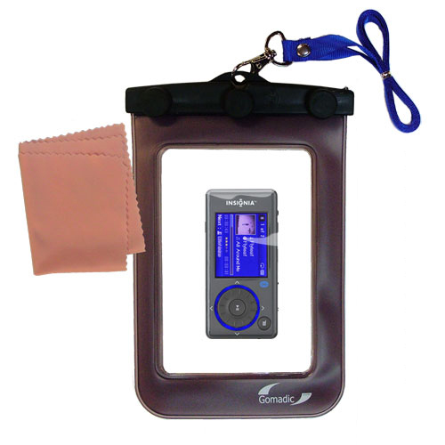 Waterproof Case compatible with the Insignia NS-2V17 to use underwater